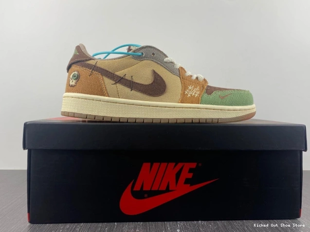 Kick Theory OG Low 1 Jordan Retro Williamson Voodoo DZ7292-200 Zion 0713
